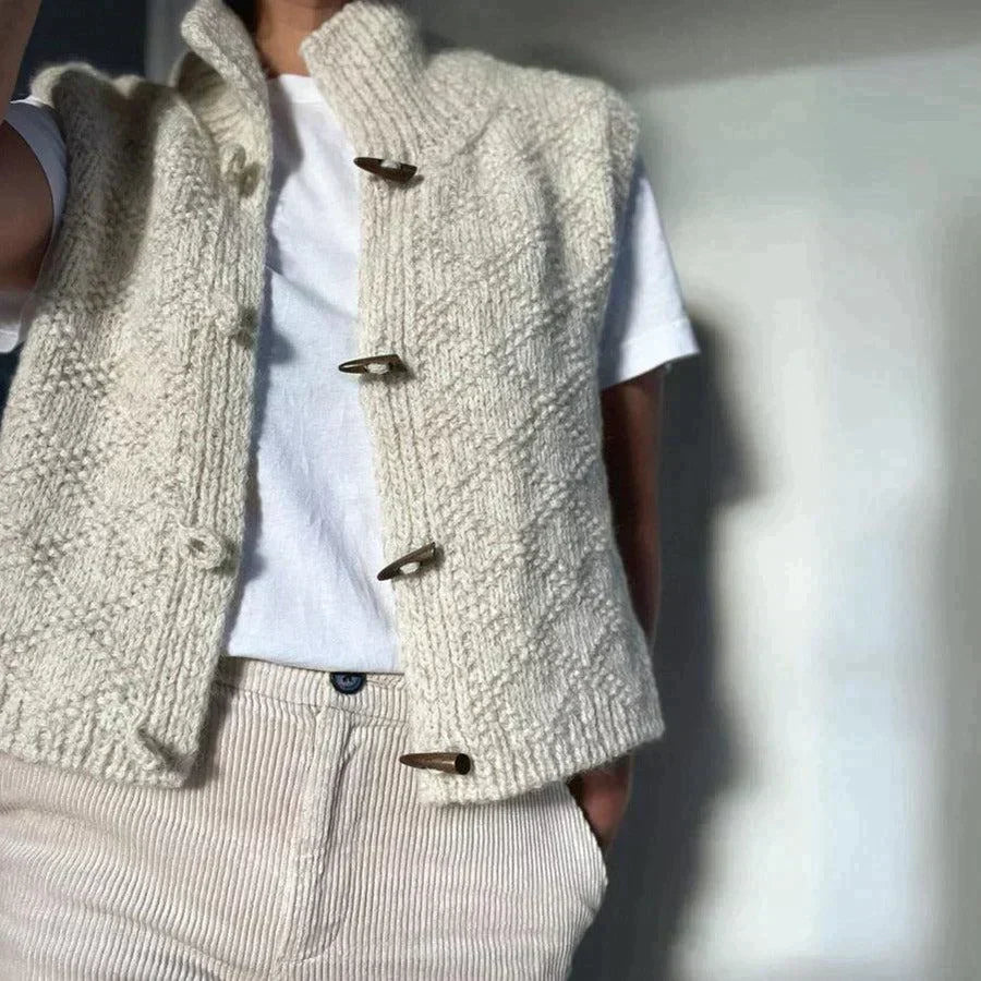 Luce | Cardigan Corto Elegante da Donna in Maglia