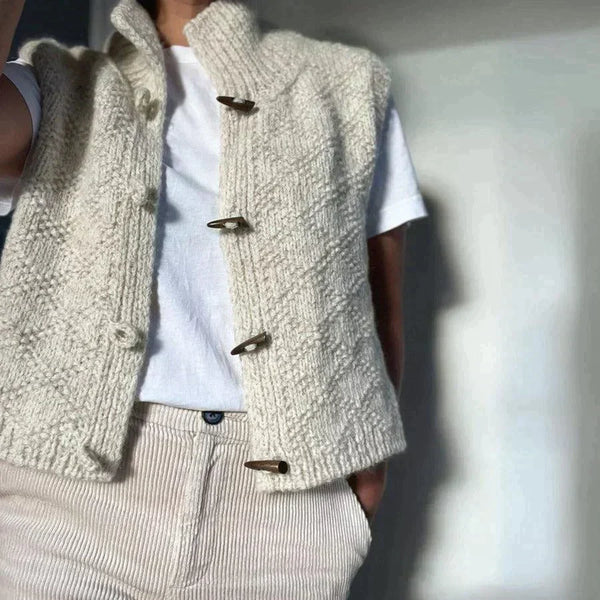 Luce | Cardigan Corto Elegante da Donna in Maglia