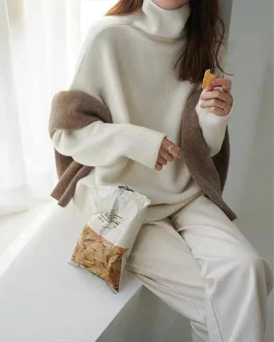 Eliana | Maglione Dolcevita in Cashmere per l'Inverno