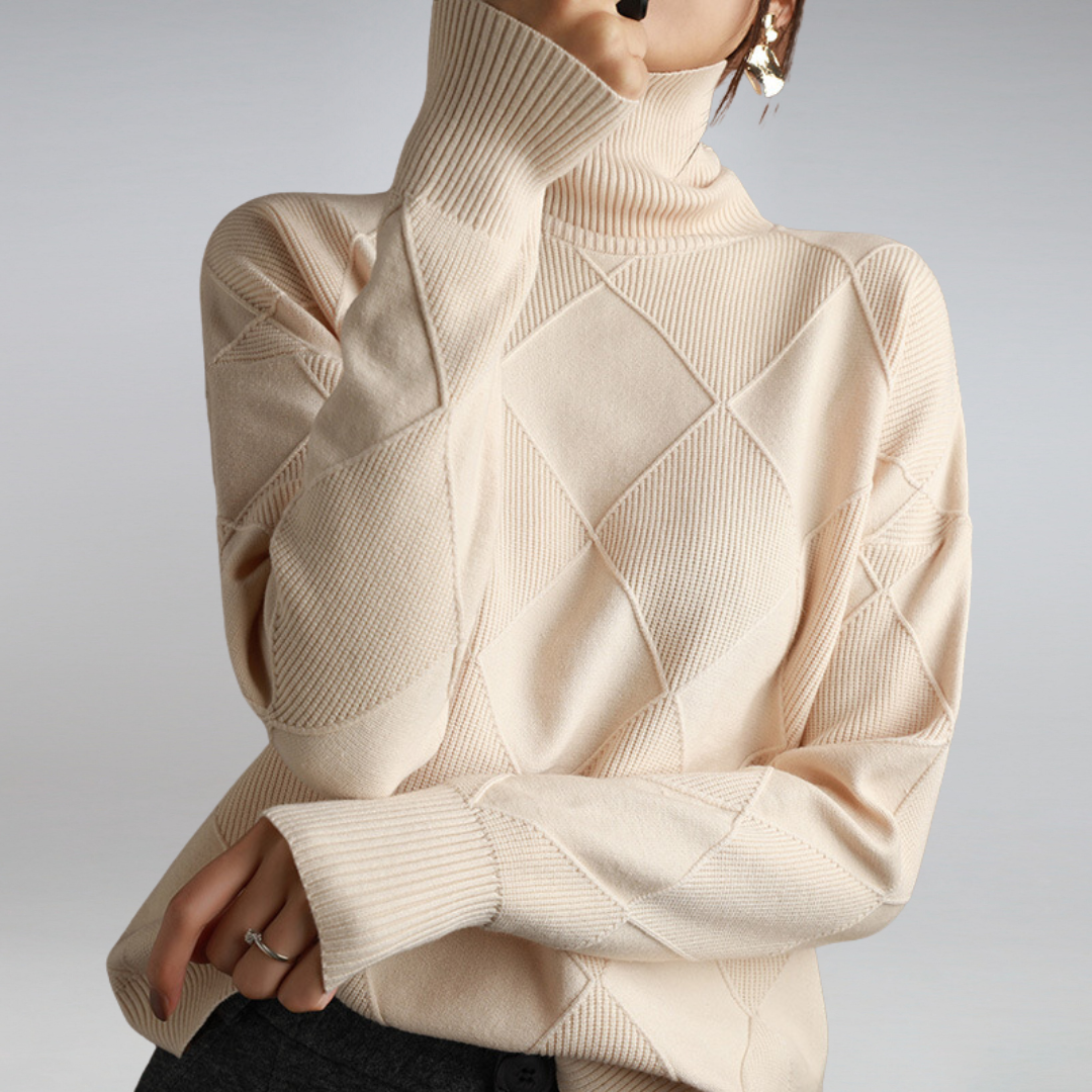 Anita | Maglione Dolcevita Donna in Cashmere Invernale