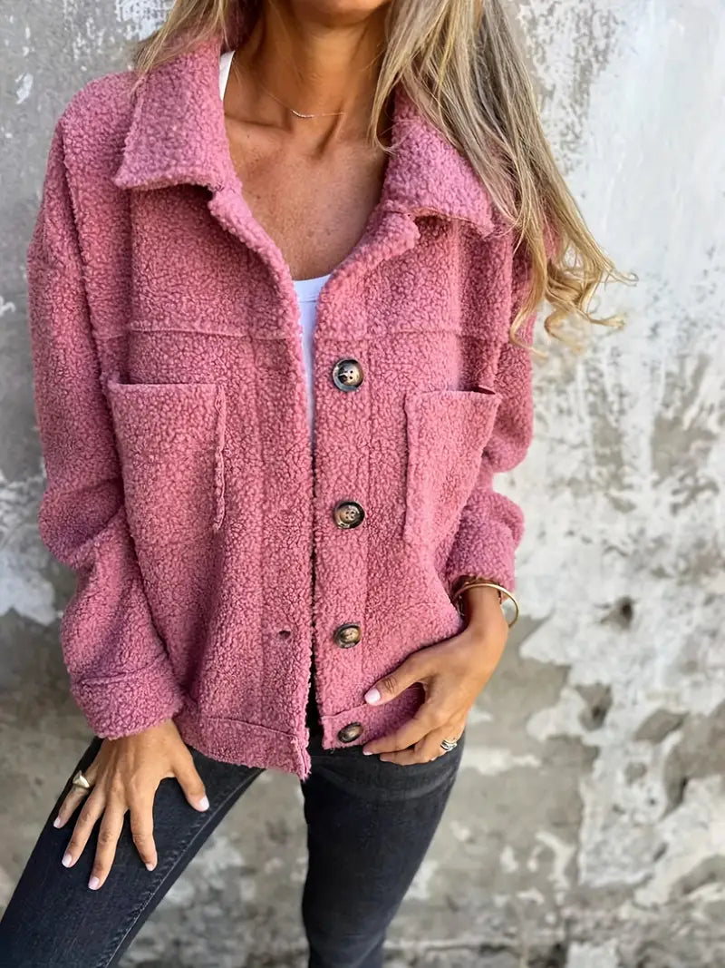 Tami | Cappotto Lungo Teddy per Look Casual