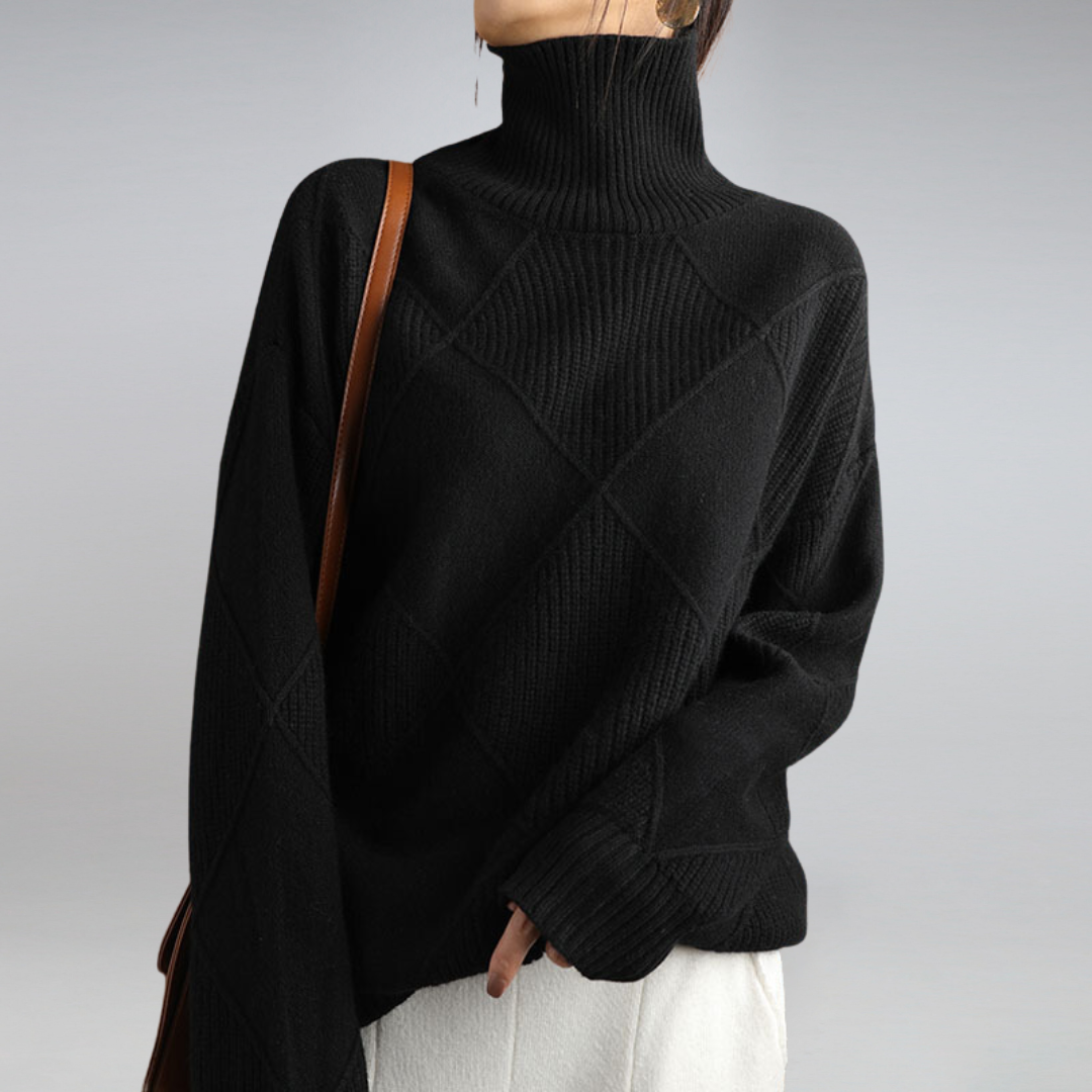 Anita | Maglione Dolcevita Donna in Cashmere Invernale