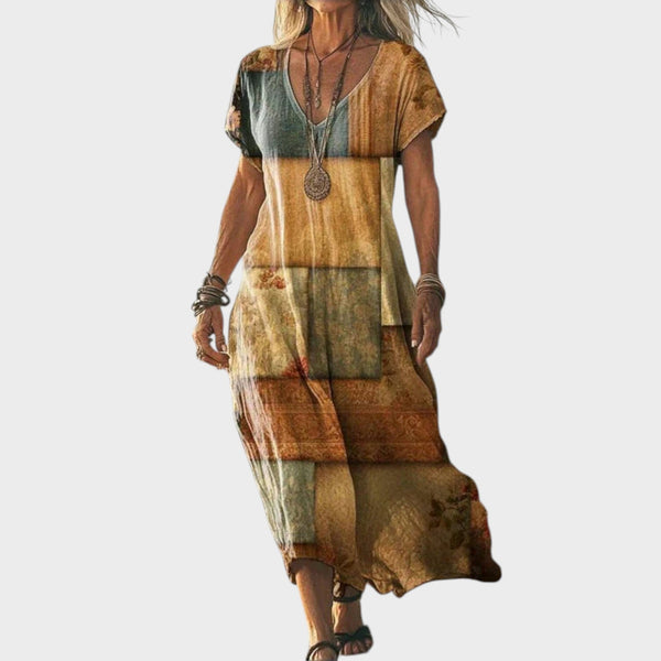 Vestito Bohemien in Degradé per Donna