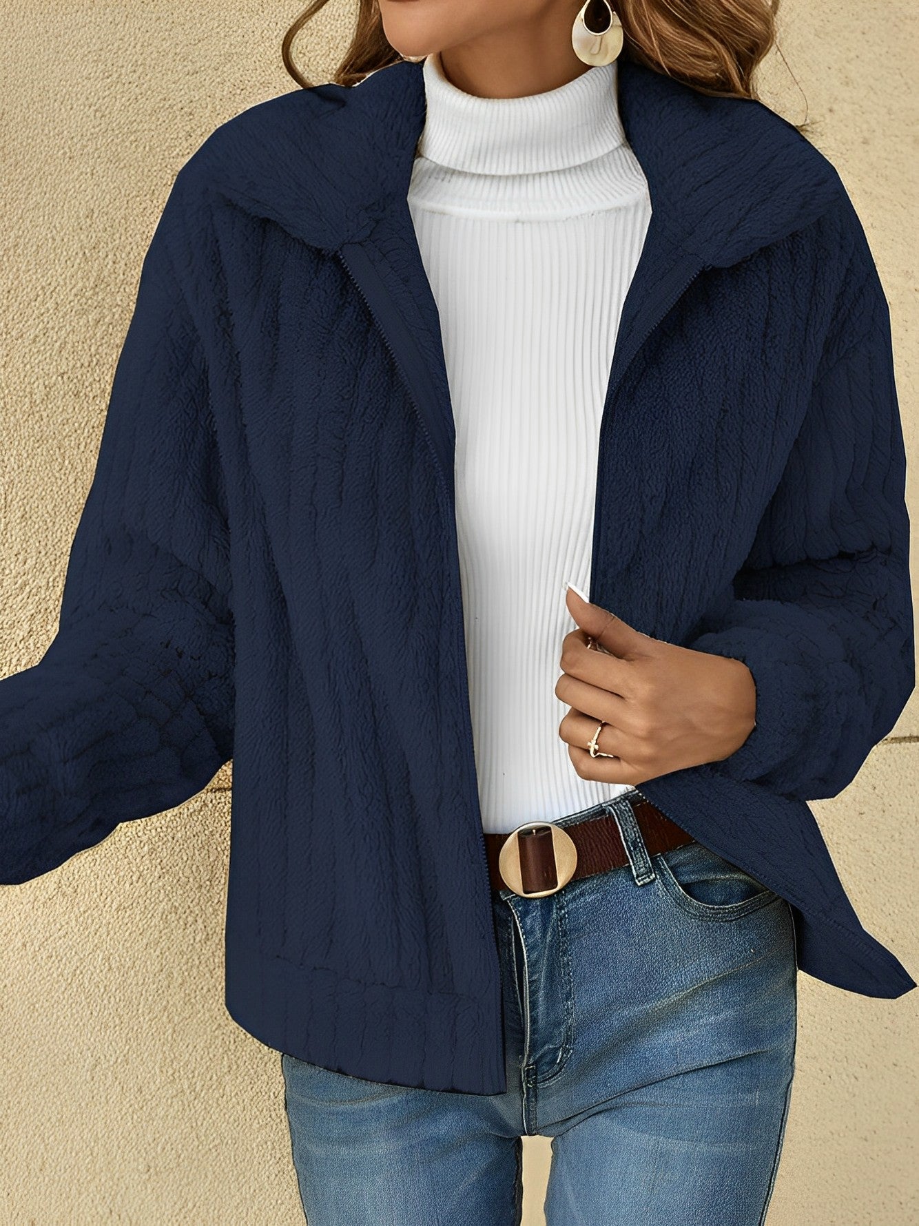 Nene | Giacca Teddy Elegante per Giorni Caldi