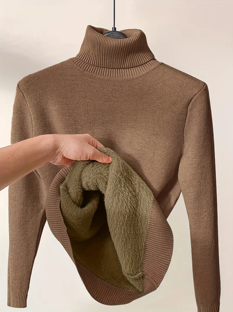 Margherita | Maglione Dolcevita Invernale Comodo per Donna