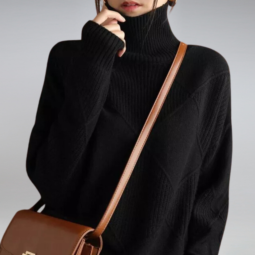 Anita | Maglione Dolcevita Donna in Cashmere Invernale