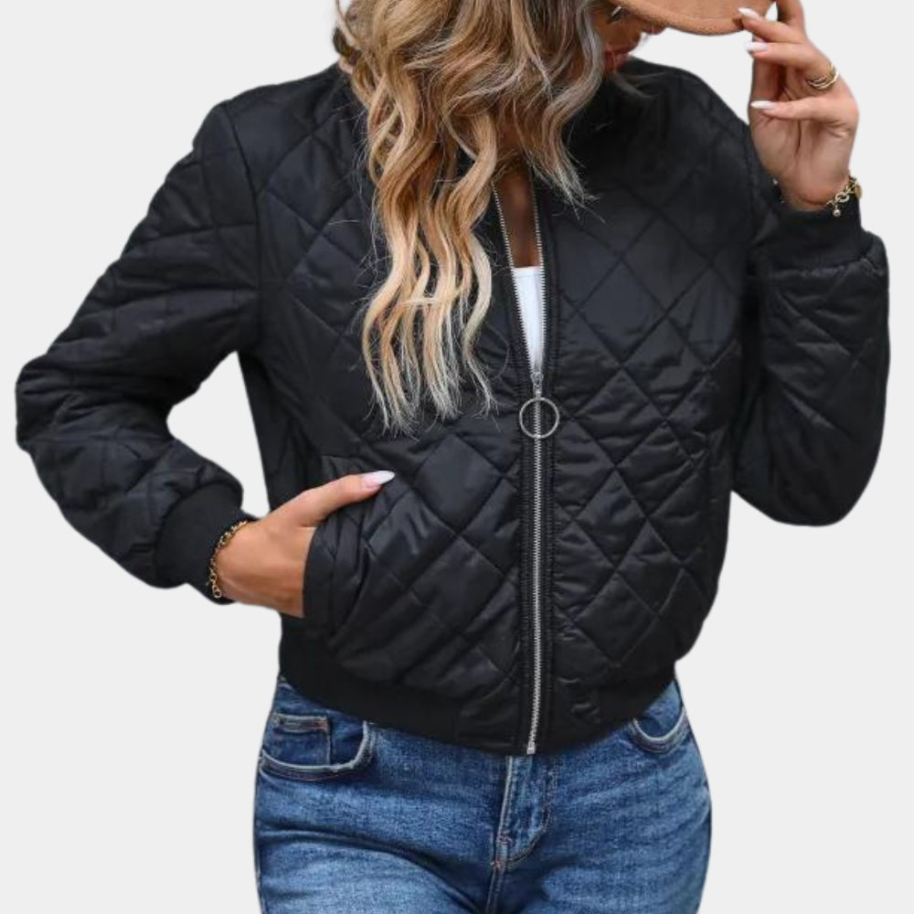 Isa | Giacca Bomber da Donna con Zip