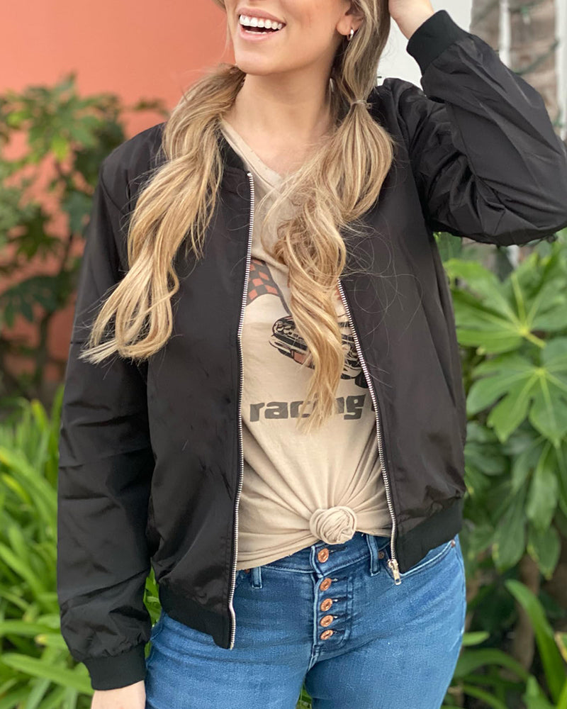 Zoe | Giacca Leggera Stile Bomber da Donna