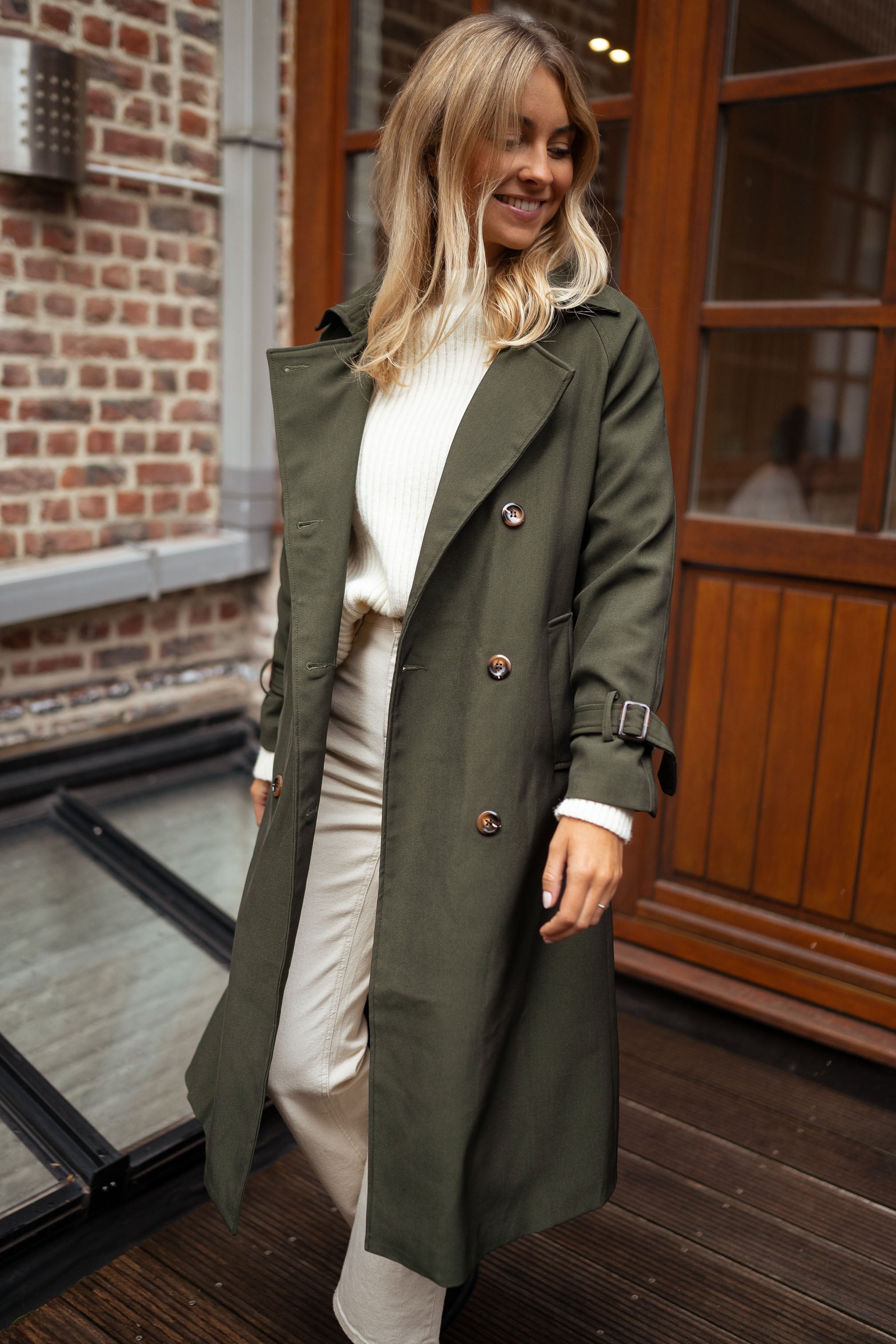 Maya | Trench Elegante da Donna per Signore