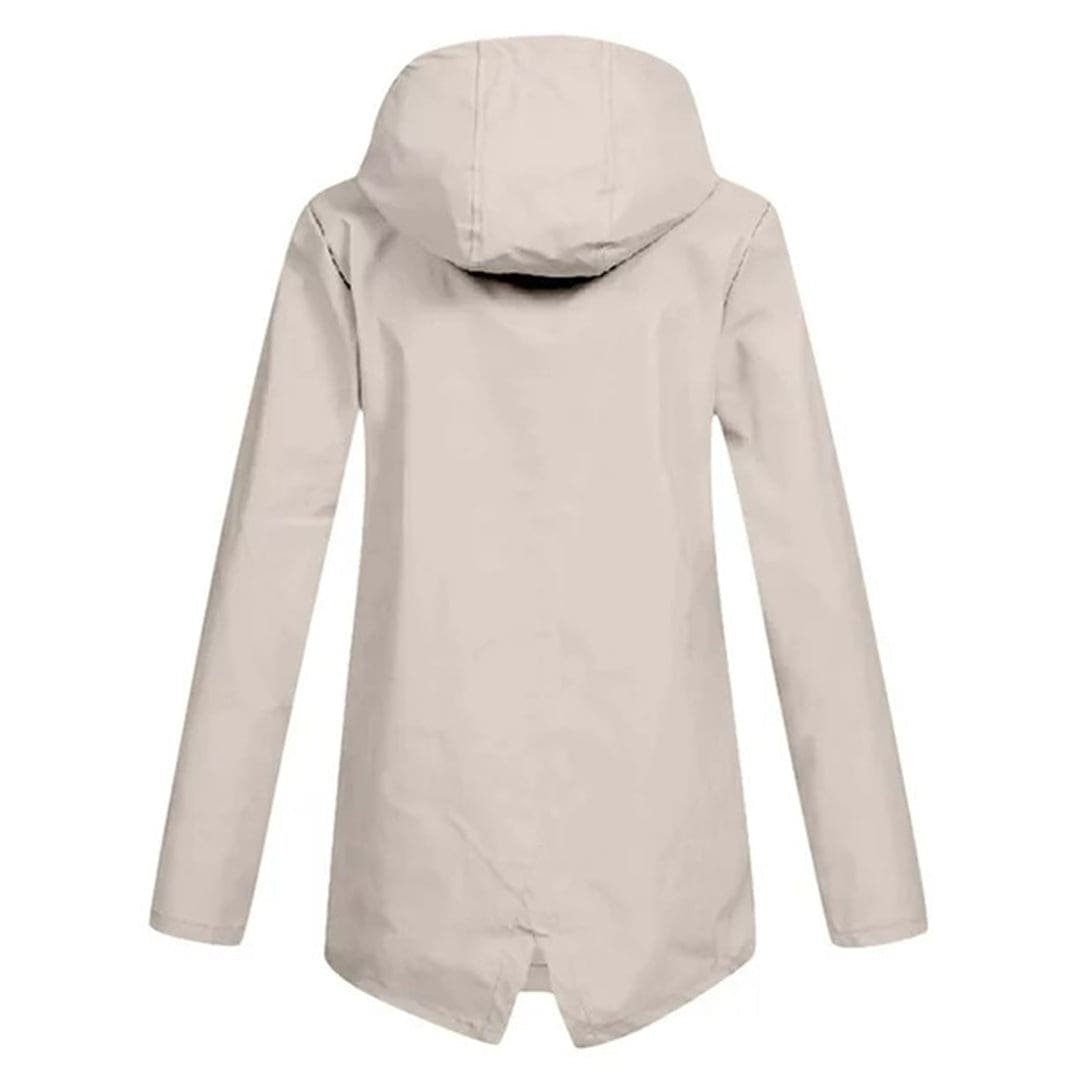 Viola | Impermeabile Elegante da Donna con Cappuccio