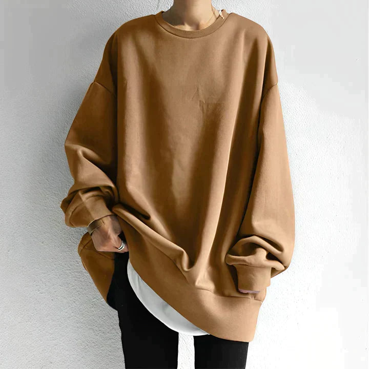 Beatrice | Maglione Invernale Oversize Rosa Accogliente