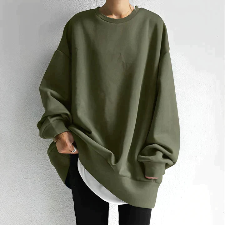 Beatrice | Maglione Invernale Oversize Rosa Accogliente