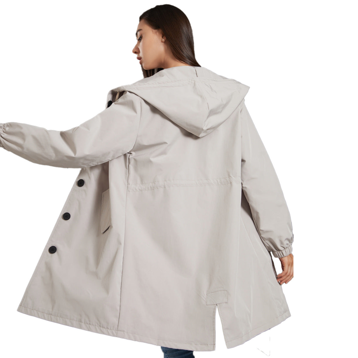 Vera | Impermeabile Elegante da Donna con Cappuccio