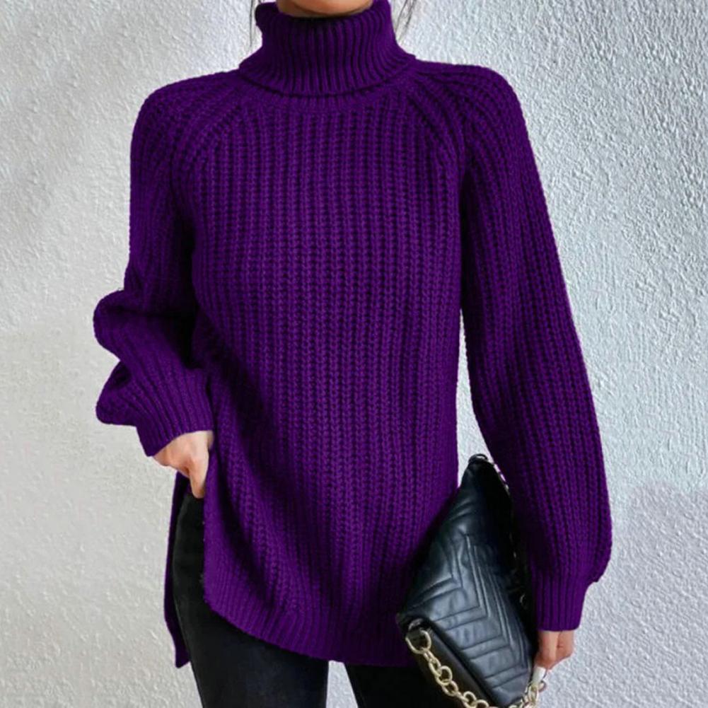 Claudia | Maglione Invernale da Donna con Collo Alto