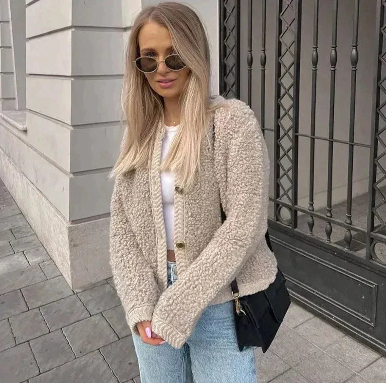 Mimi | Giacca Teddy Elegante e Casual da Donna