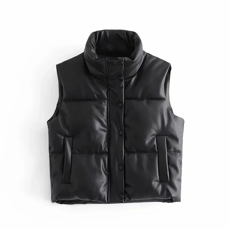 Leda | Gilet Invernale Elegante per Donna