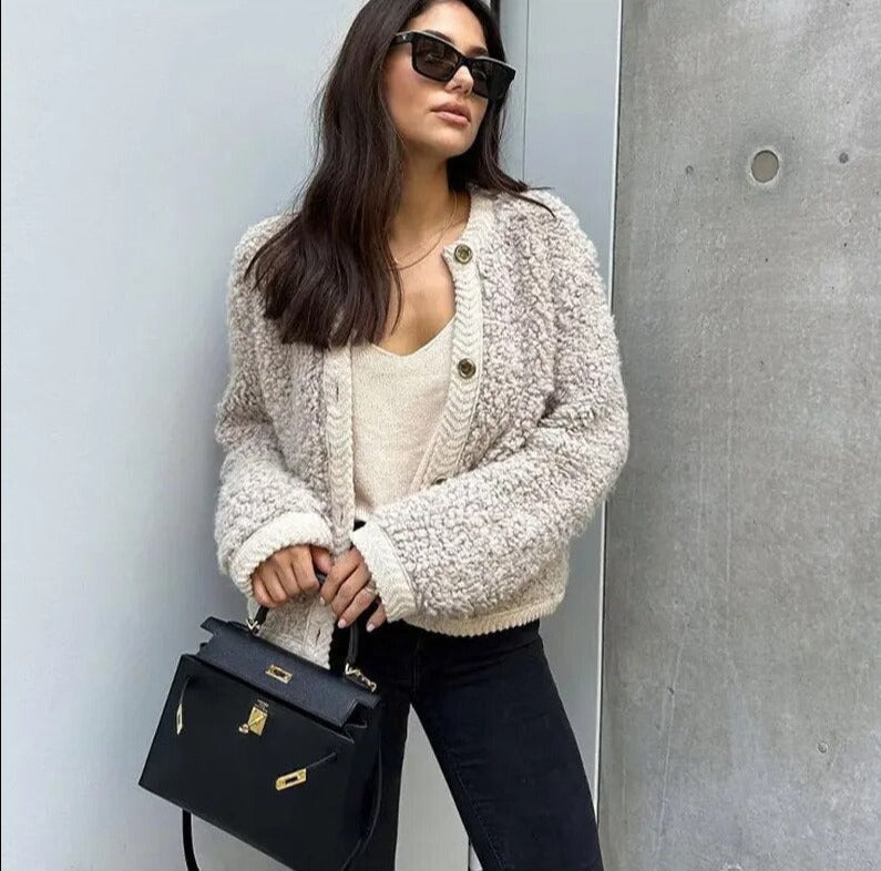 Mimi | Giacca Teddy Elegante e Casual da Donna