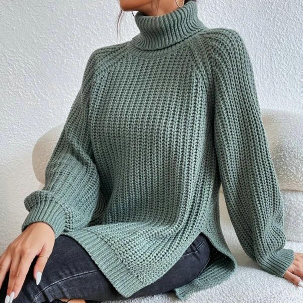 Claudia | Maglione Invernale da Donna con Collo Alto