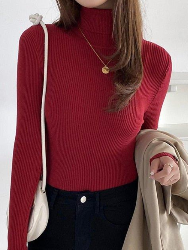 Cristina | Maglione Dolcevita in Cashmere per l'Inverno