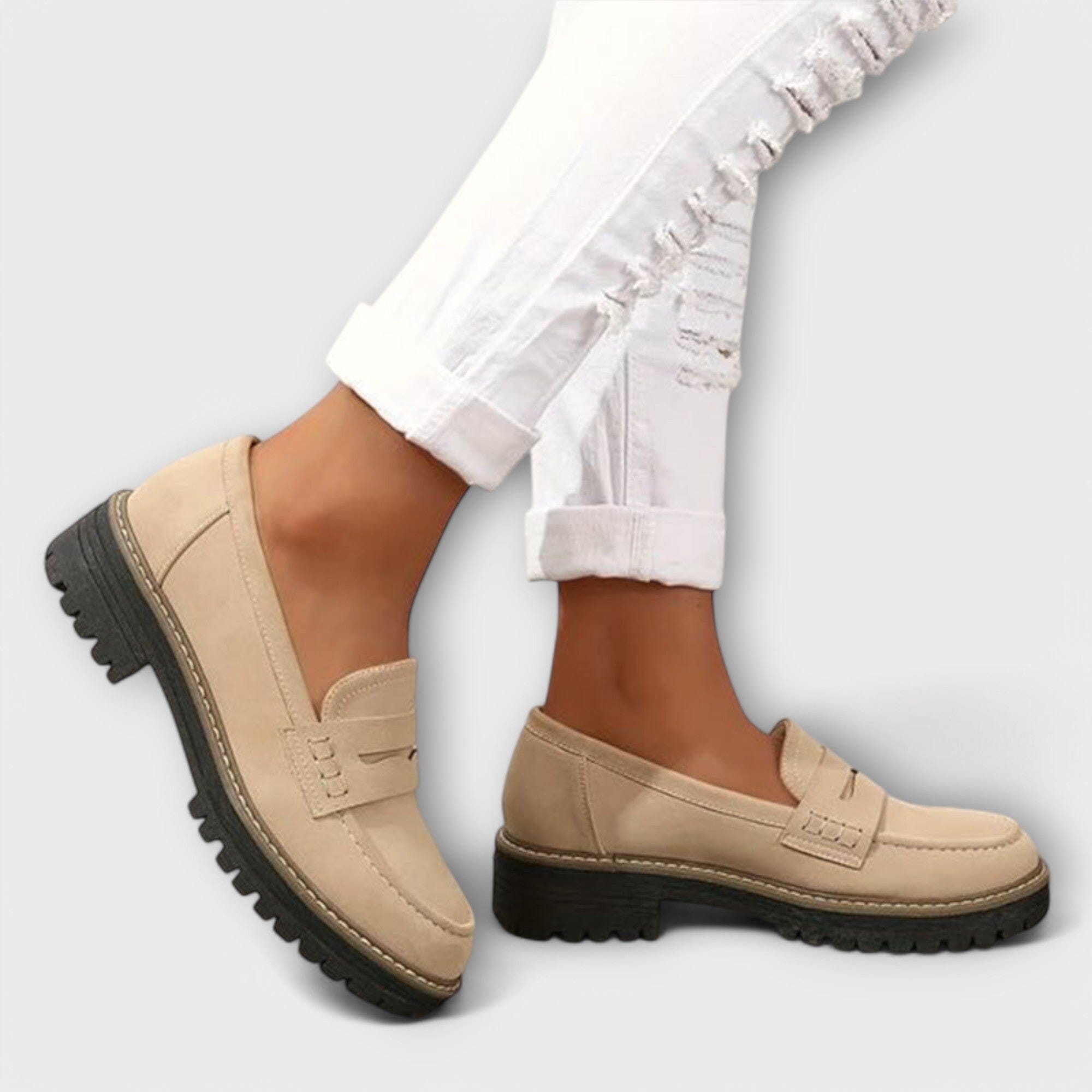 Mocassino Elegante in Pelle per Donna
