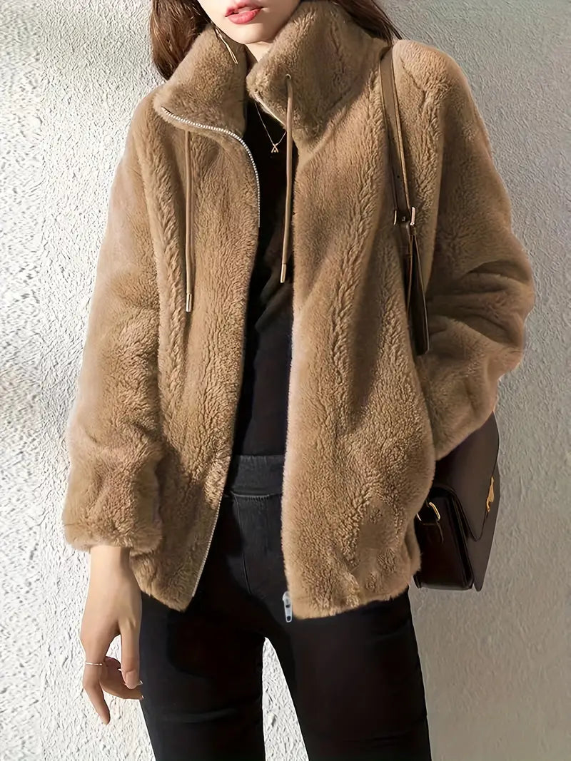 Mira | Giacca Teddy alla Moda con Fodera Morbida