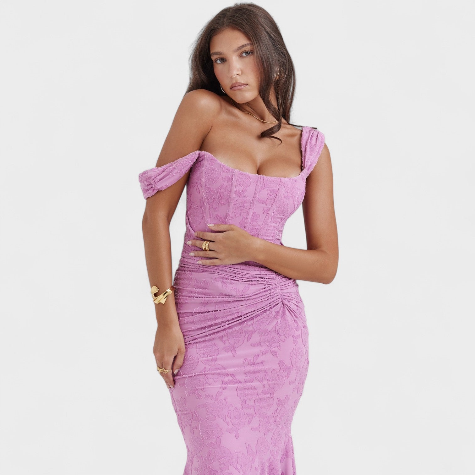 Abito Elegante con Silhouette Scolpita