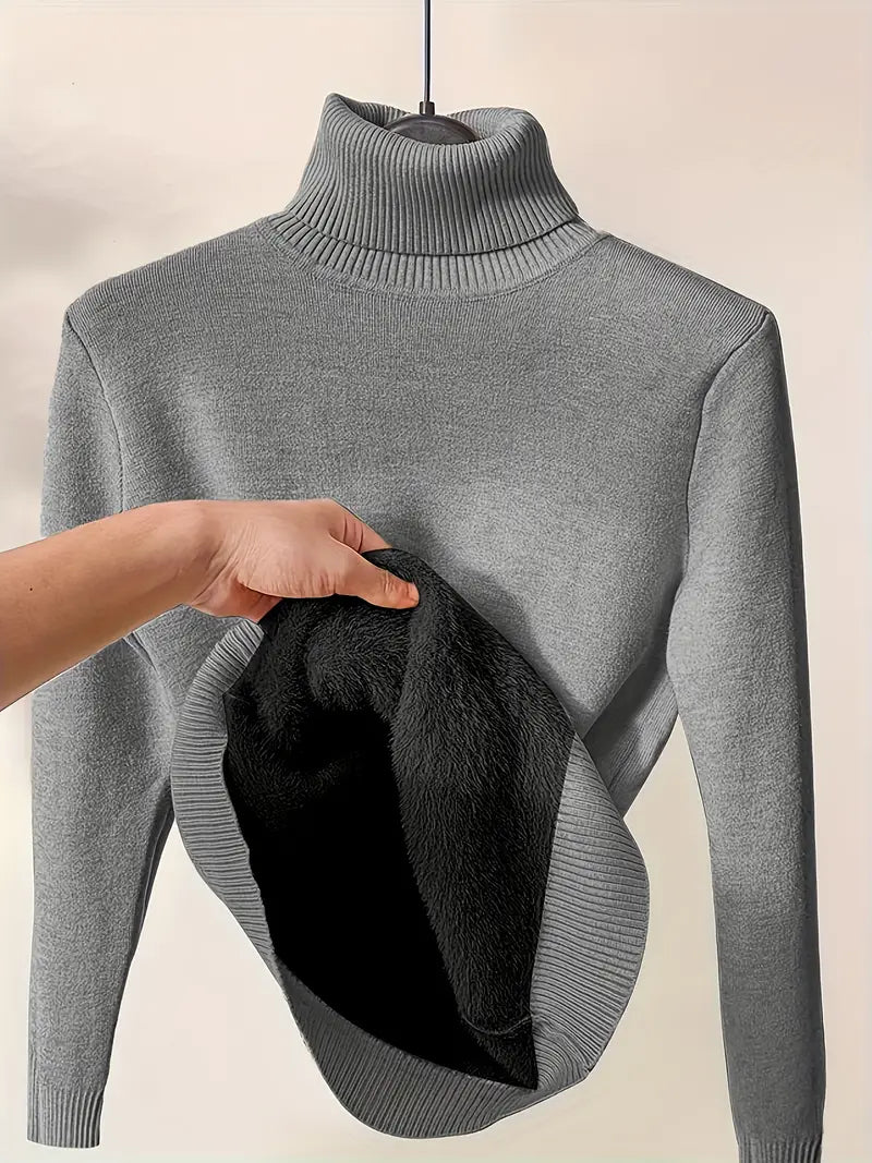 Margherita | Maglione Dolcevita Invernale Comodo per Donna