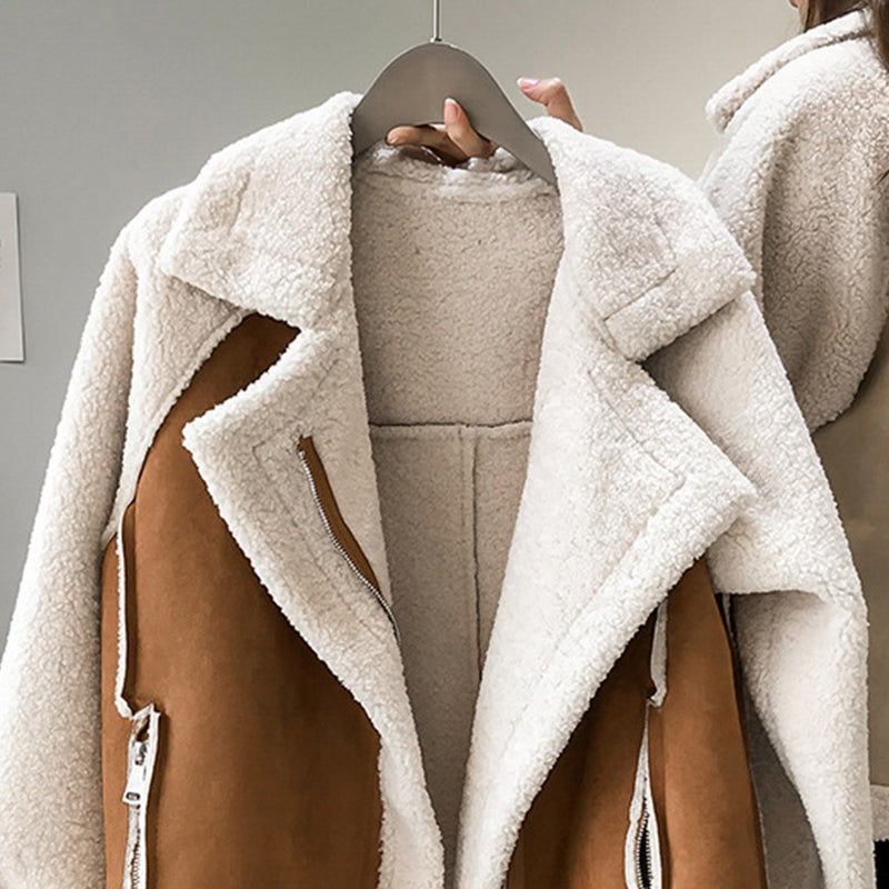 Ginevra | Giacca Teddy Elegante con Fodera Invernale