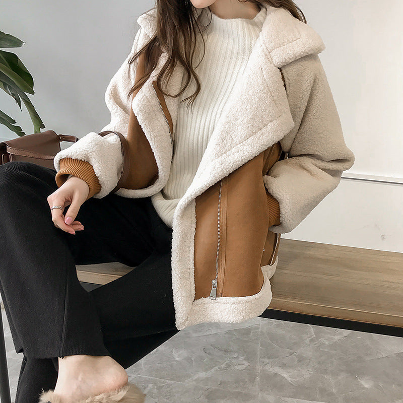 Ginevra | Giacca Teddy Elegante con Fodera Invernale