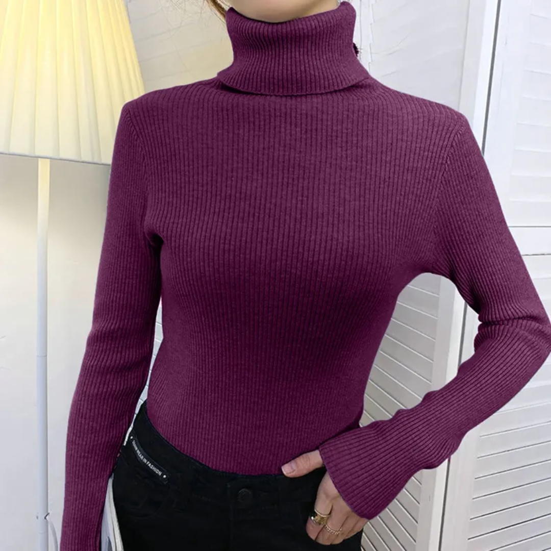 Cristina | Maglione Dolcevita in Cashmere per l'Inverno