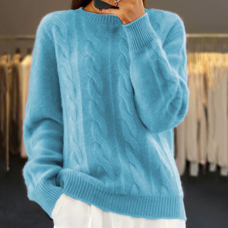 Anna | Maglione Invernale Caldo in Lana Morbida