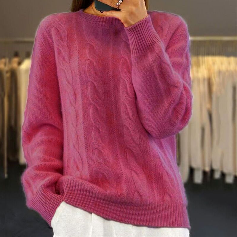 Anna | Maglione Invernale Caldo in Lana Morbida