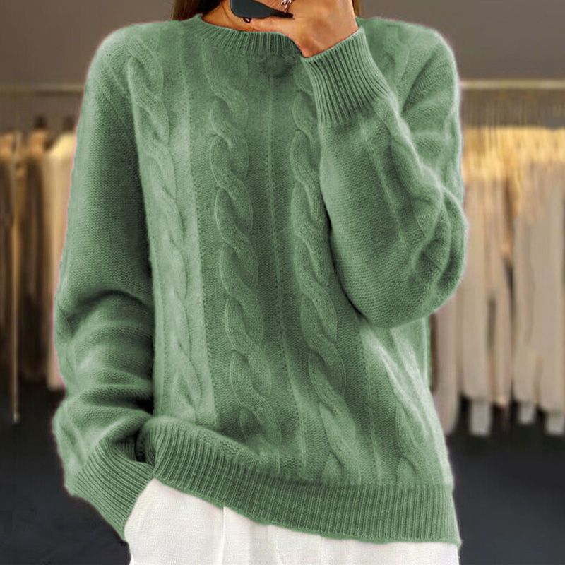 Anna | Maglione Invernale Caldo in Lana Morbida