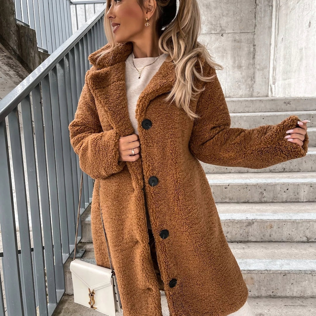 Ivy | Giacca Teddy Morbida per Calore Invernale