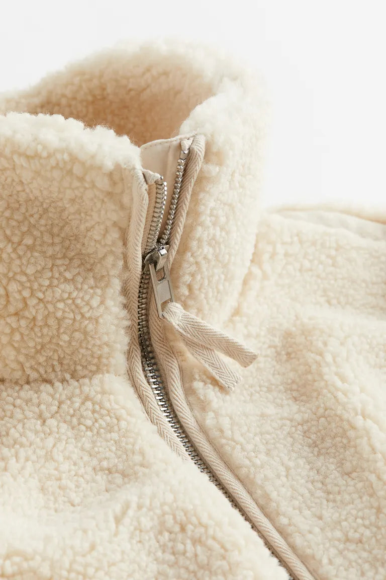 Tessa | Giacca Teddy Donna Calda con Cerniera