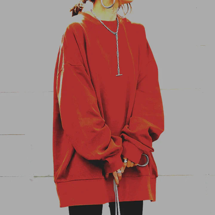 Beatrice | Maglione Invernale Oversize Rosa Accogliente