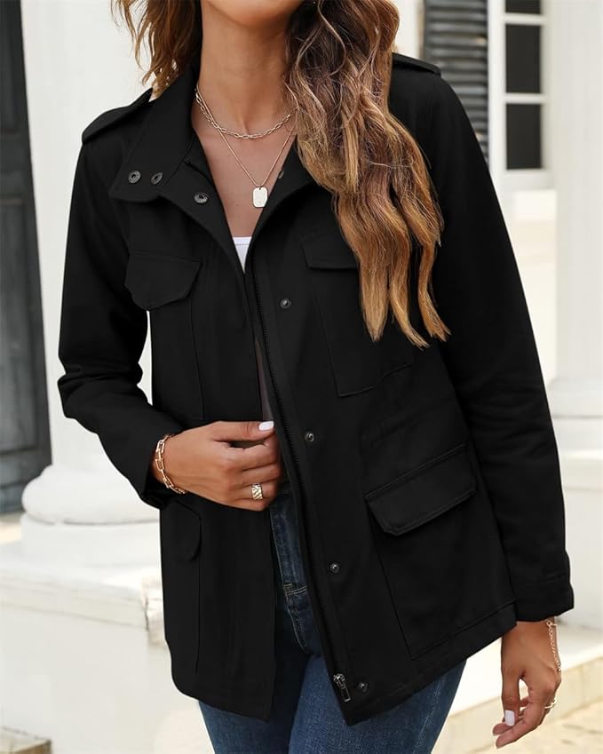 Ivy | Giacca Donna Moderna con Zip per Transizione