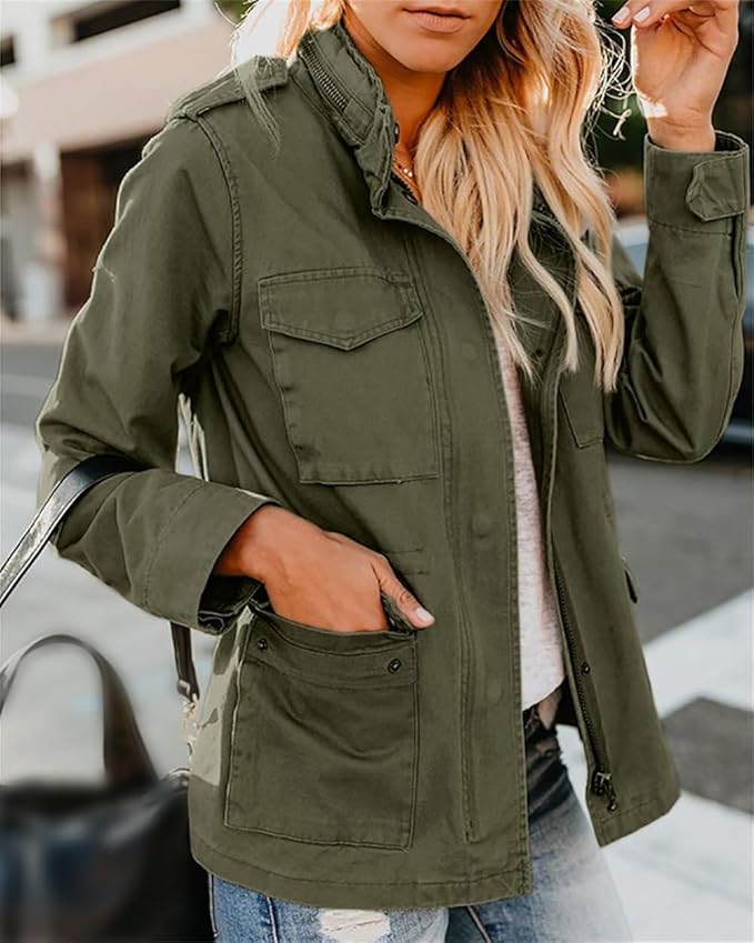 Ivy | Giacca Donna Moderna con Zip per Transizione