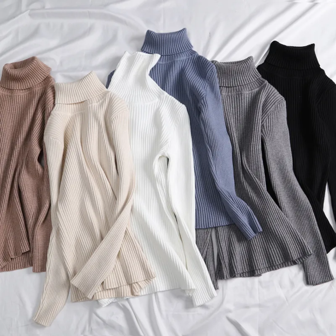 Cristina | Maglione Dolcevita in Cashmere per l'Inverno