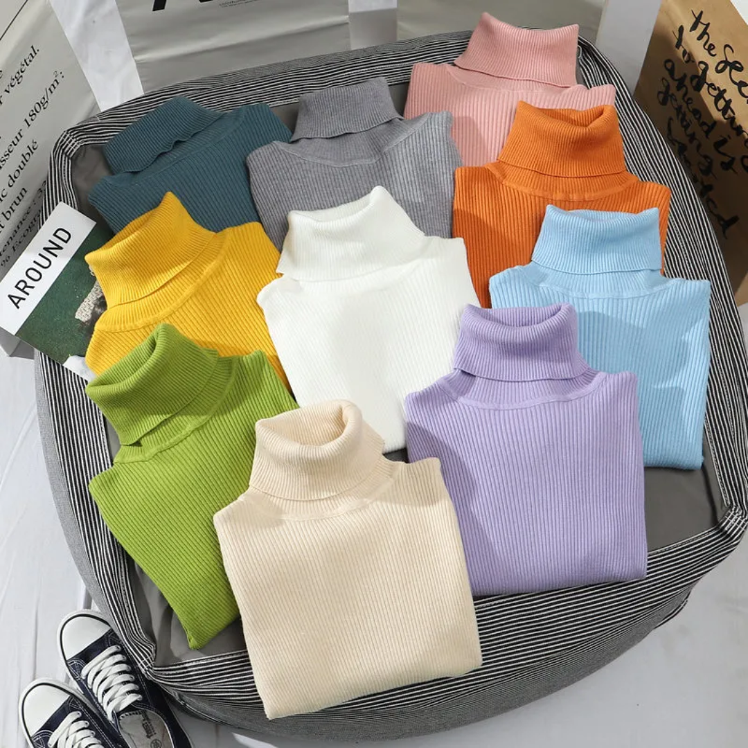 Cristina | Maglione Dolcevita in Cashmere per l'Inverno