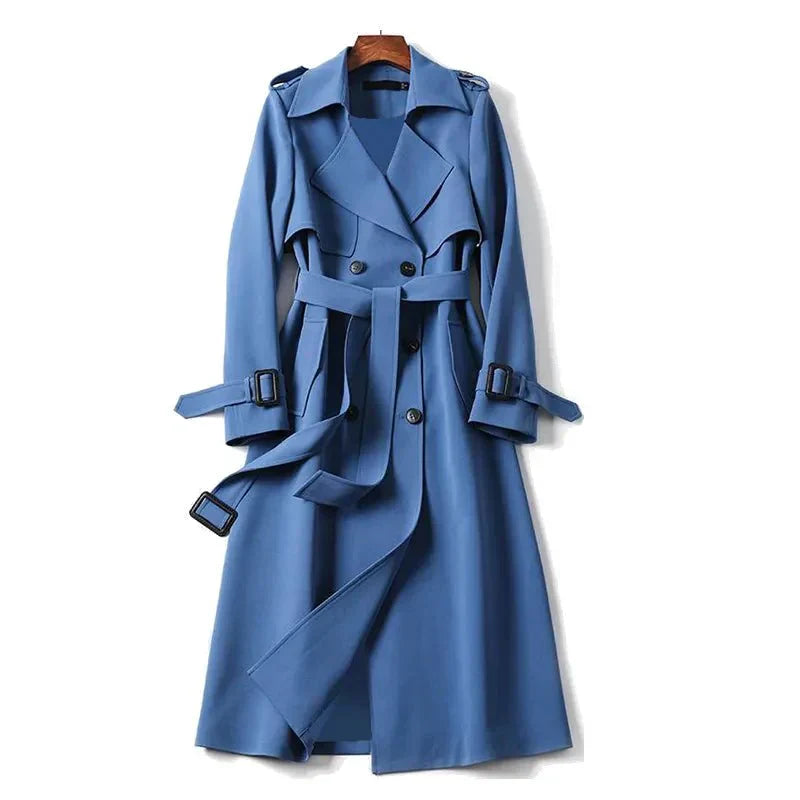 Lina | Trench Elegante Lungo da Donna