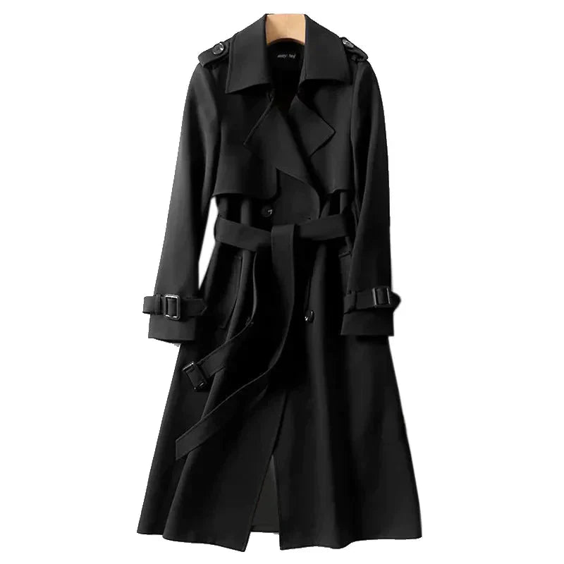 Lina | Trench Elegante Lungo da Donna