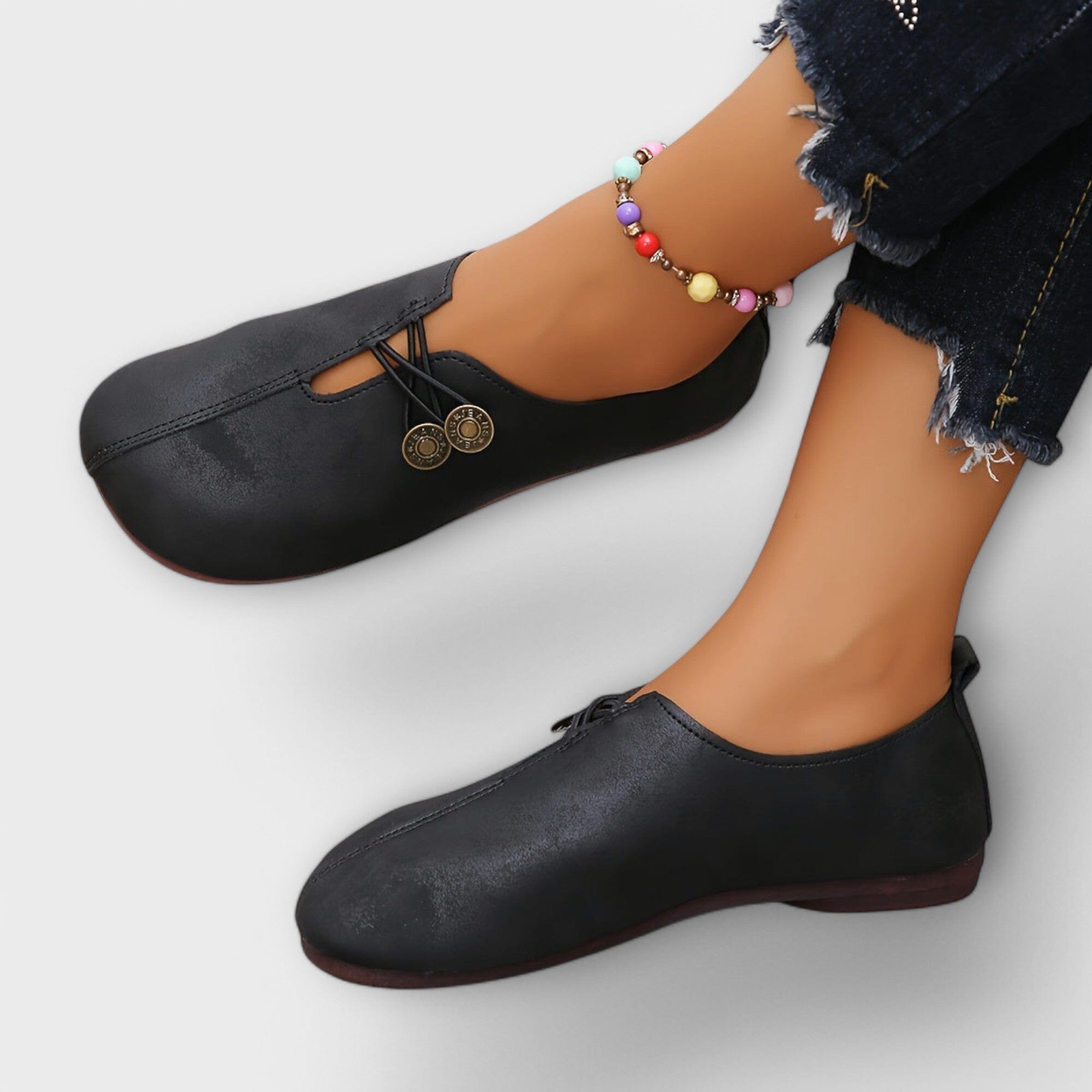 Mocassino in Pelle Scamosciata Elegante