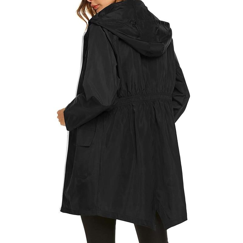 Iris | Impermeabile Leggero da Donna con Cappuccio