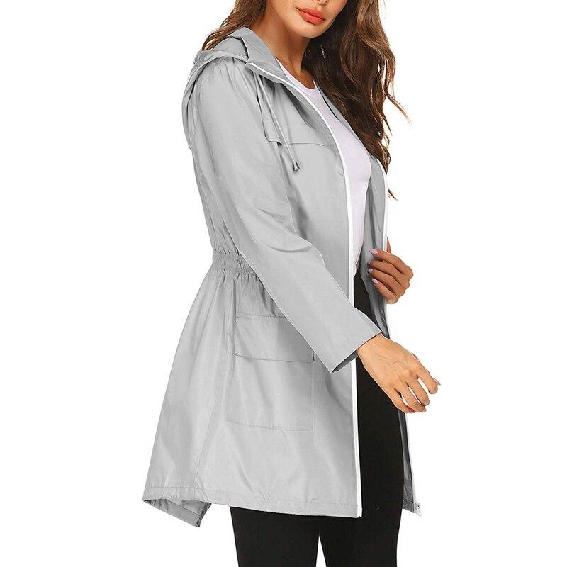 Iris | Impermeabile Leggero da Donna con Cappuccio