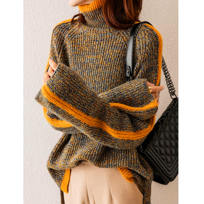 Nadia | Maglione Invernale Dolcevita Comodo per Donna