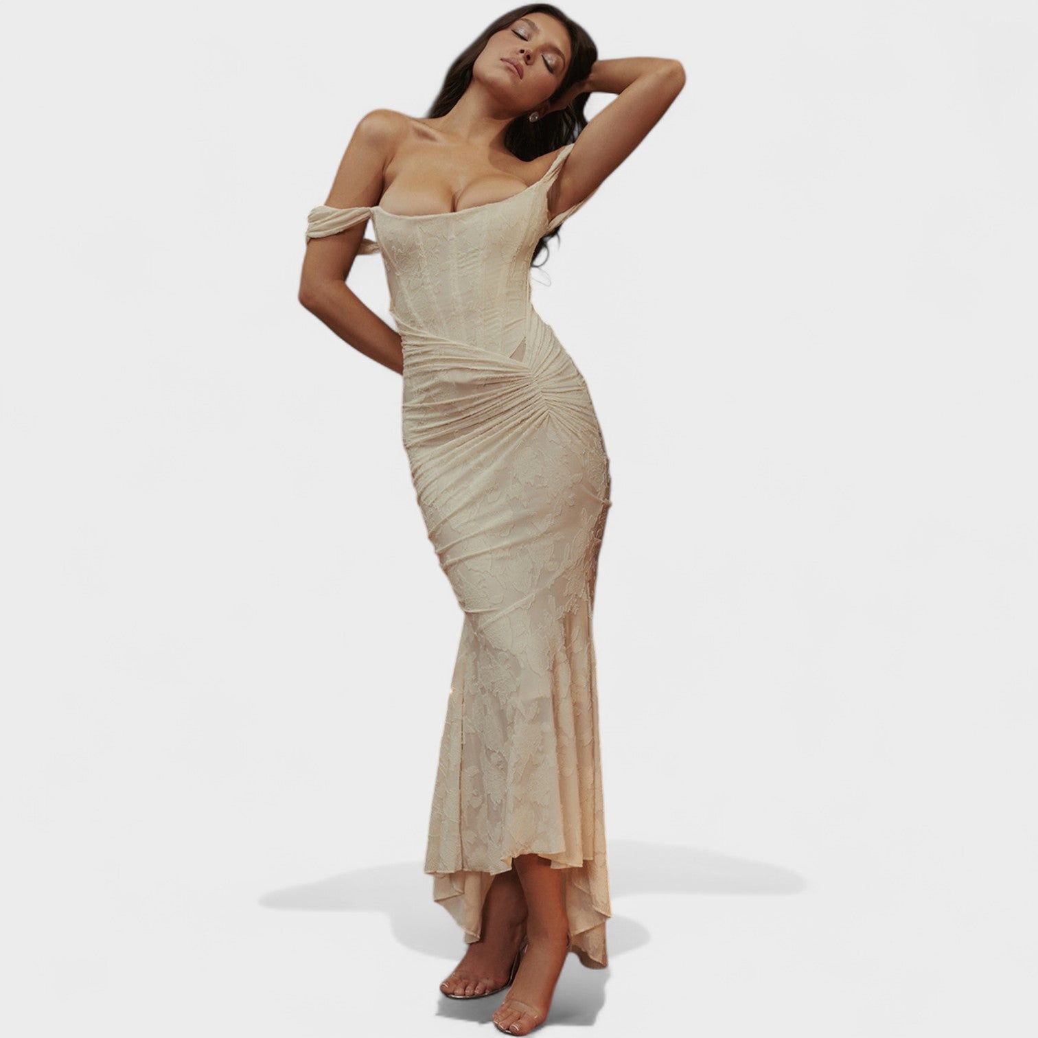 Abito Elegante con Silhouette Scolpita