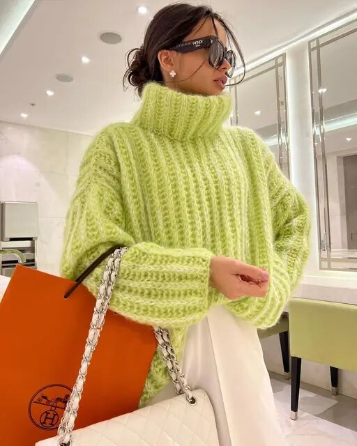 Vittoria | Maglione Dolcevita Invernale Comodo per Donna