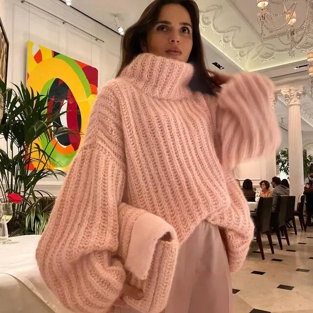 Vittoria | Maglione Dolcevita Invernale Comodo per Donna