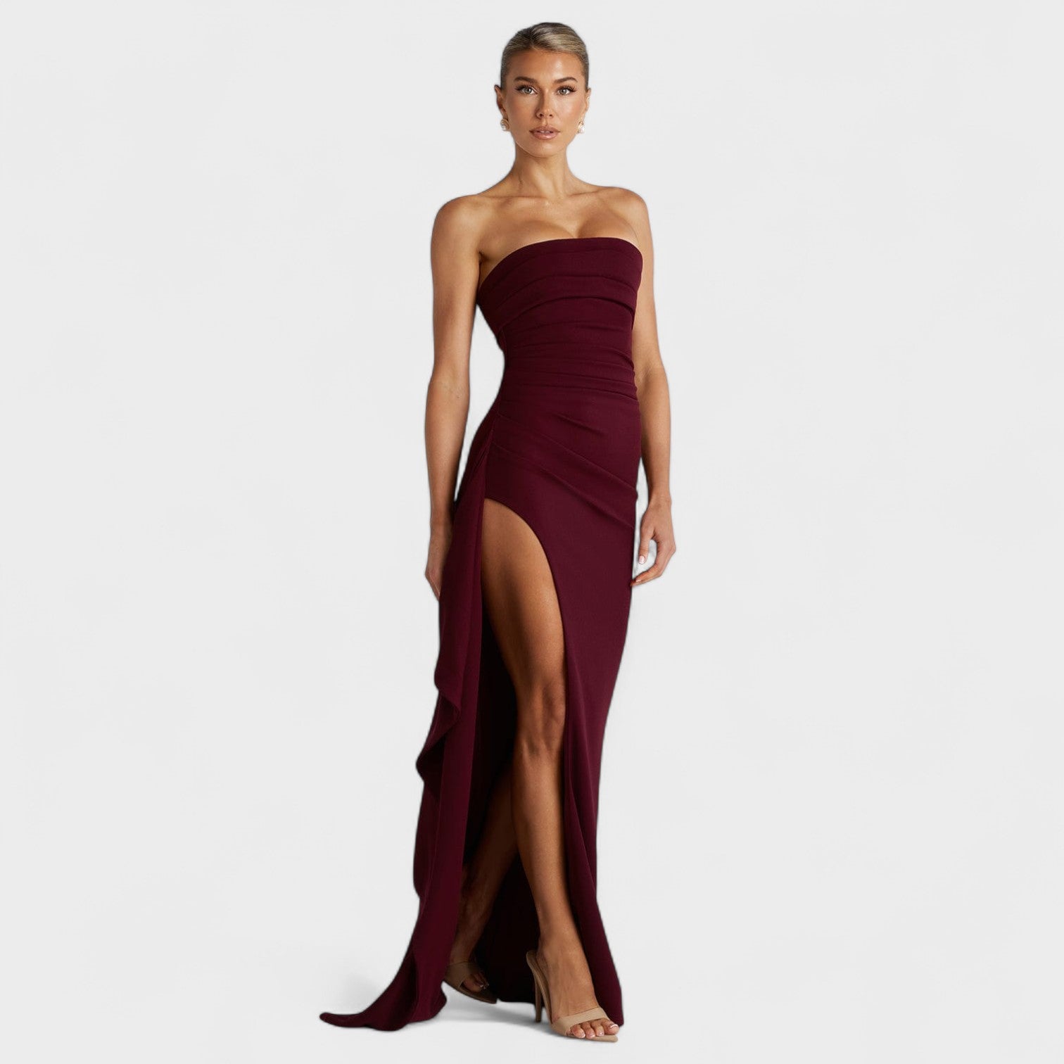 Abito Maxi Zafira Elegante per Occasioni Speciali